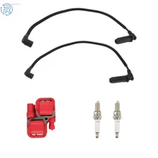 Ignition Coil Spark Plug Wire Cap for Polaris Ranger Crew 800 RZR 4 S 800 11-17