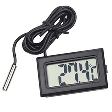 TERMOMETRO DIGITALE  CON SONDA PER ACQUARIO FRIGORIFERO CONGELATORE ECC.