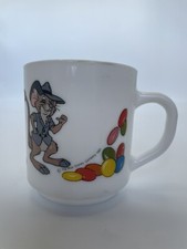Smarties Tasse Disney Bernhard und Bianca Jake Becher 1991 Sammler Kaffetasse