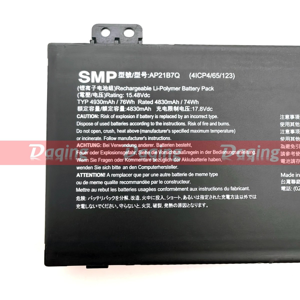 New Original AP21B7Q Battery for Acer Predator Triton 300SE PT314