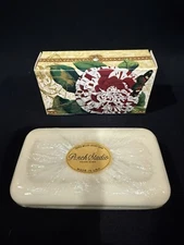 Punch Studio Triple Milled Luxury Jasmine Bar Soap 6oz Veg Based NIB Sealed
