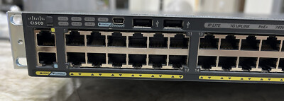 Cisco Catalyst WS-C2960XR-48PS-I, WS-C2960XR, C2960, 2960-XR, 48 port switch