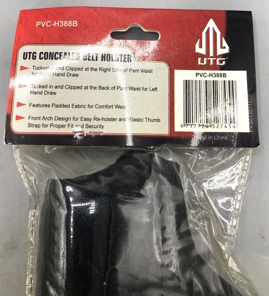 Funda de cinturón oculta táctica UTG PVC-H388B negra Foto 3 de 4