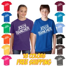 Jolly Rancher Kids Boys Girls Matching Group Halloween Costume Shirt