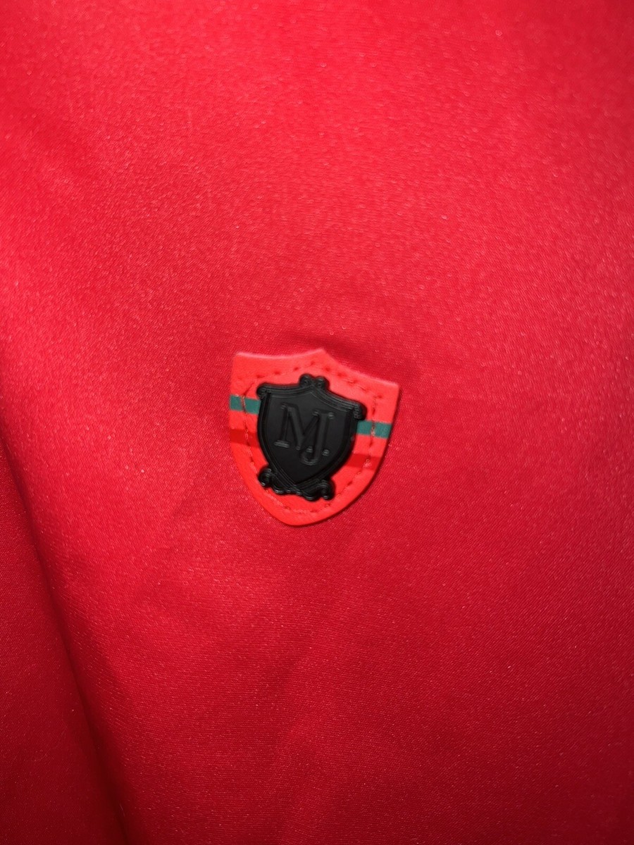 Moderno Italy Design Men's Jacket L Red Full Zip | eBay