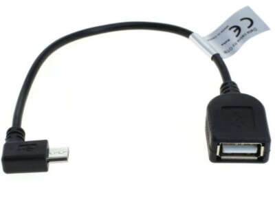 OTB Micro-USB Adapterkabel für HTC One M8 / One M7 / One mini abgewinkelt
