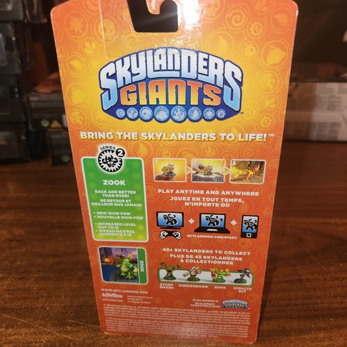 NEW Skylanders Giants: Zook Series 2 card seperating from bubble - Picture 4 of 4