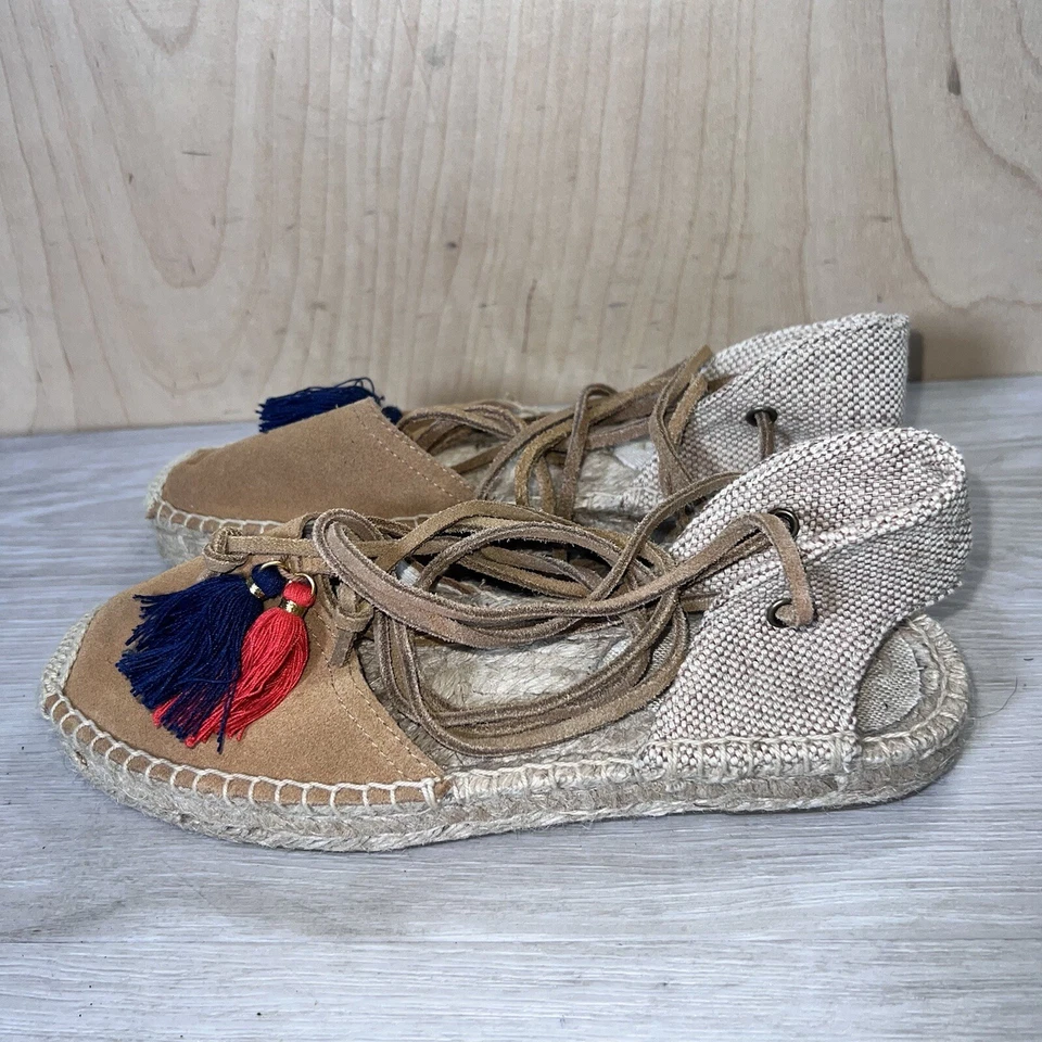 Alpargata Soludos Tobillo Envolvente Tessie Plana Para Mujer 7 Foto 2 de 4