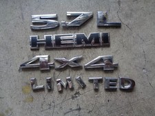2006 Jeep Commander Hatch Emblems Used 5.7l Hemi Limited 4x4 Oem