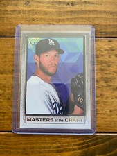 2021 Topps Gallery Clayton Kershaw Masters Of The Craft L.S. Dodgers