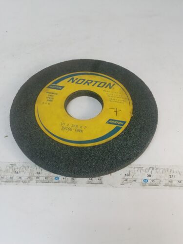 T358 Norton Grind wheel 7 7/8"x 3/8" x 2" Model #39C60-18VK - Picture 11 of 13