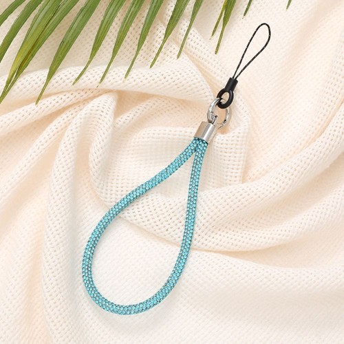 Keychain Diamond Crystal Anti-lost Rope Bright Wrist Straps Phone Accessories - Zdjęcie 7 z 14