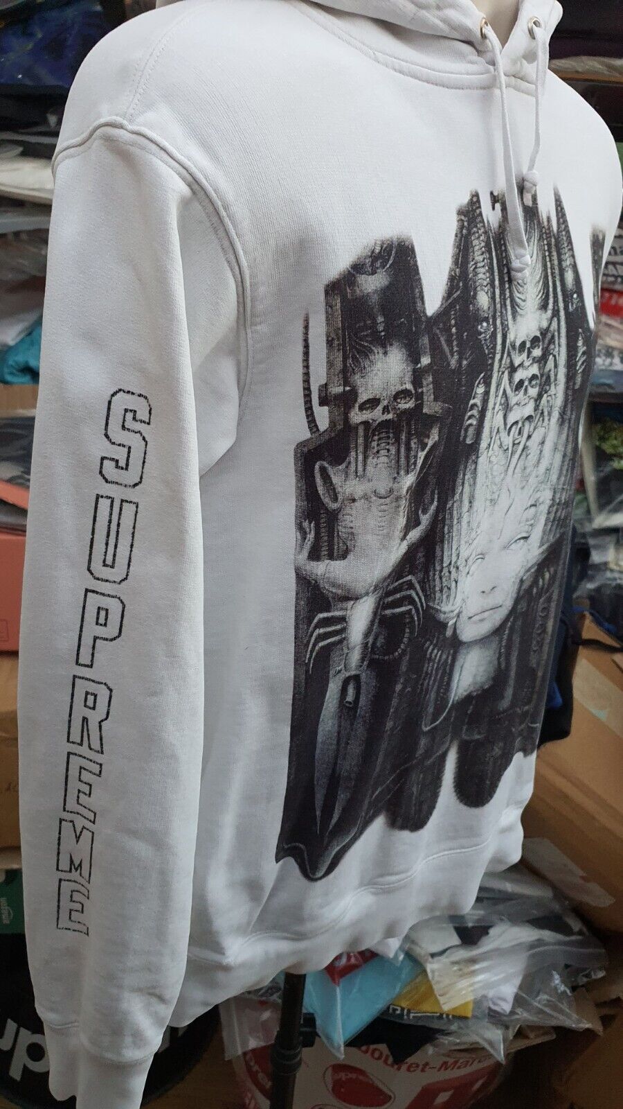 Supreme hr shop giger hoodie Supreme hr shop giger hoodie