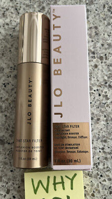 JLO BEAUTY That Star Filter in WARM BRONZE Complexion  Booster 1oz/30mL FULL SZ