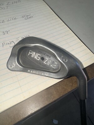 Ping Zing Karsten Black Dot 3 Iron RH JZ-lite Steel Shaft Club.