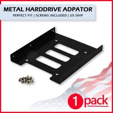 2.5" to 3.5" Bay SSD Metal Hard Drive HDD Mounting Bracket Adapter Dock / Tray