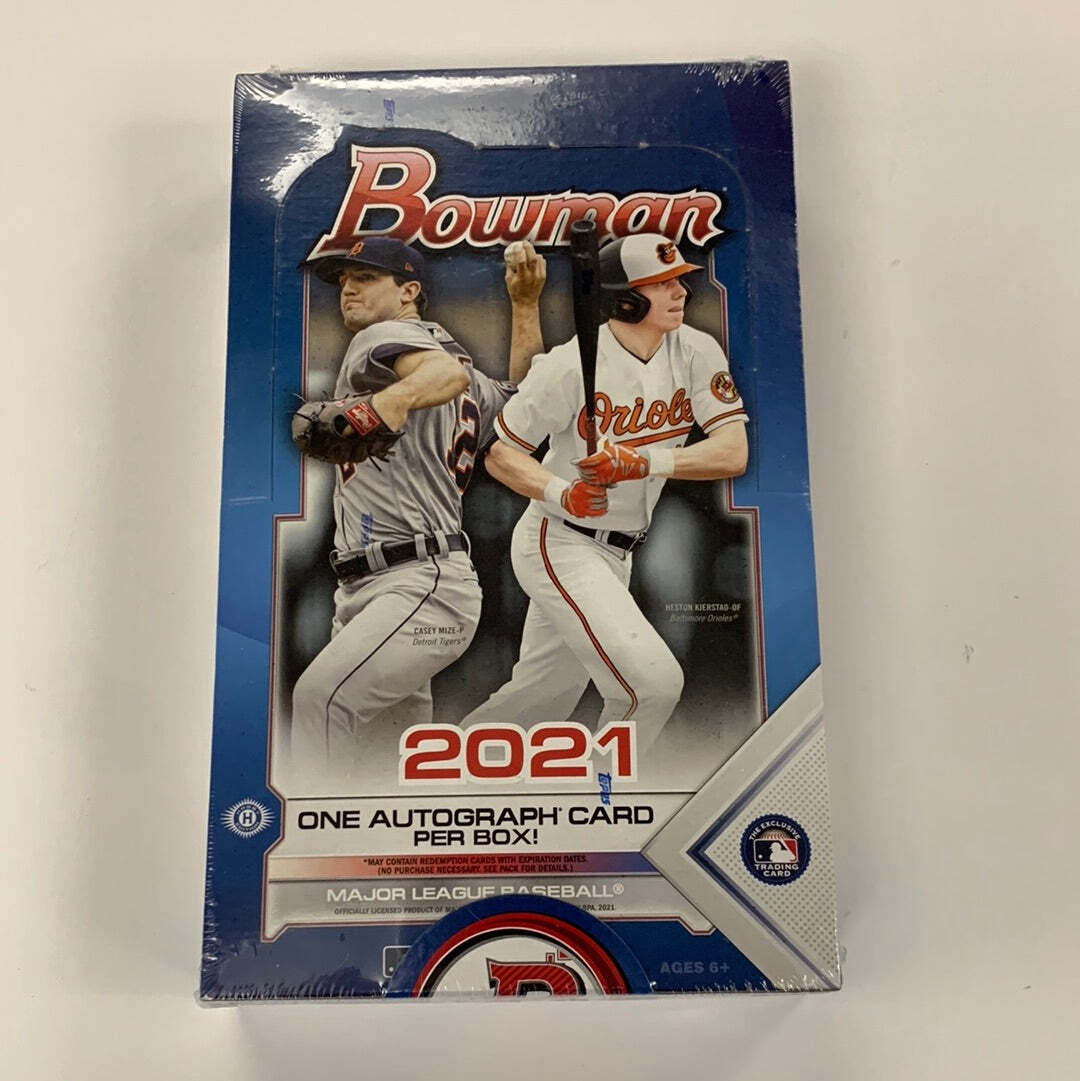 その他 MLB 2021BOWMAN BASEBALL HOBBY Topps box Amazon.com: 2021 Bowman MLB Baseball HOBBY box (24 pks/bx