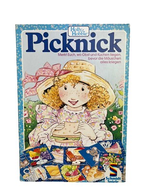 Holly Hobbie Picknick Schmidt Spiele 2-4 Spieler ab 5 Jahre Inhalt sehr gut