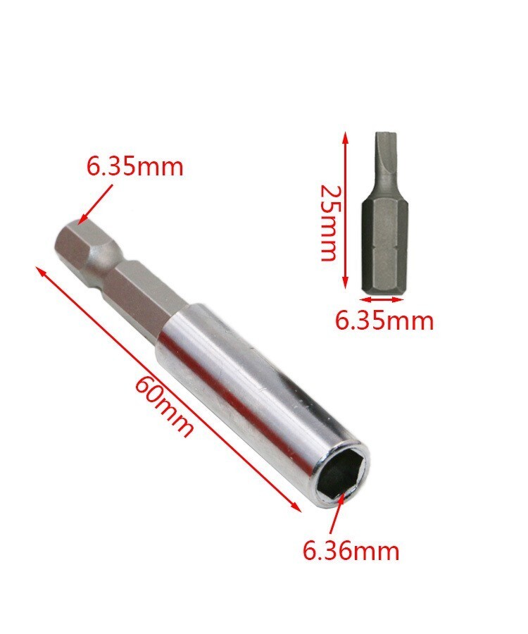 Quick Screwdriver Bit Combination Set Release Screwdriver Bit Extension
