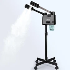 Professional Facial Steamer, 2 in 1 Facial Steamer with Ozone,Esthetician Steame