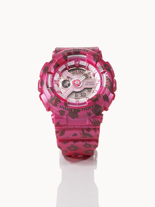 Casio Baby-G Analog Digital BA-110LP-4A Leopard Pattern