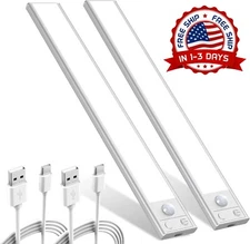 Barra De Luz Led Con Sensor De Movimiento Para Interiores Iluminacion Recargable