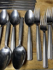 Pfatlzgraff  Everyday Stainless China Spoons Dinner Knives Lot 32