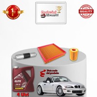 Inspektionskit Filter Und ÖL Bmw Z3 1.8 85KW 116CV 1998->