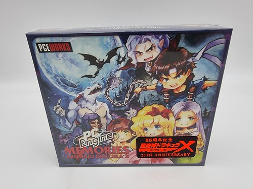 PCE Memories Boxset  Dracula X 25th Anniversary PC ENGINE PCE WORKS NUEVO/NEW - Foto 1 di 6