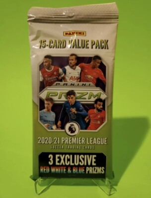    PRIZM 2020-21 Premier League EPL Soccer Cello Value Fat Pack In Hand SEALED