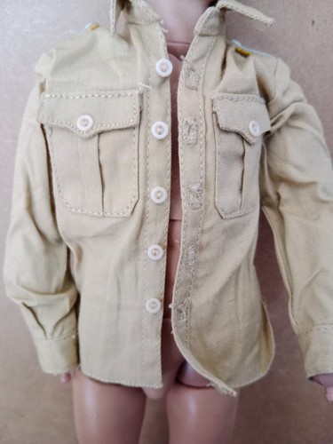 1/6 DID WW II GERMAN FUNTIONAL LUFTWAFFE PILOT SHIRT: HANS-JOACHIM MARSEILLE - Imagen 5 de 5