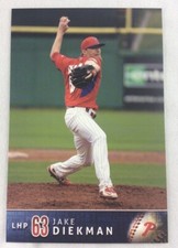 2015 Philadelphia Phillies Team Issue 1st Edition Photo Card-Jake Diekman