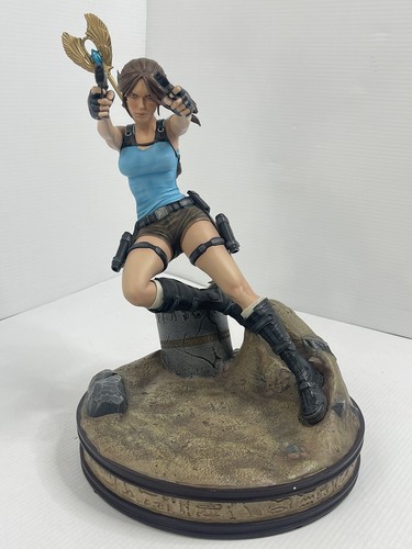 GAMING HEADS TOMB RAIDER LARA CROFT AND THE TEMPLE OF OSIRIS STATUE FIGURE L.E. - Picture 11 of 18