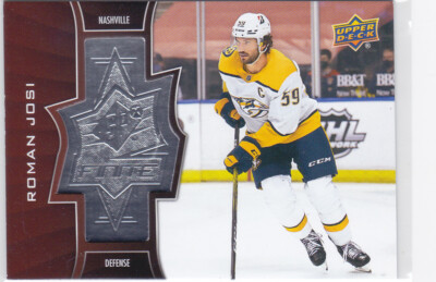 20/21 UD EXTENDED..ROMAN JOSI..SPX FINITE../2999..CARD # SF-17..PREDATORS