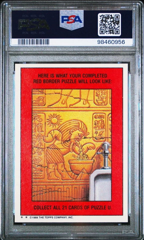 1988 GARBAGE PAIL KIDS STICKERS #584b CRAWLIN' ROLLIN SERIES 15 PSA 10 GEM MINT - Image 2 of 2