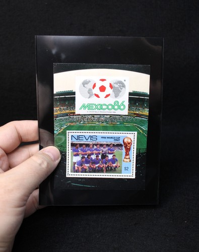 Sport-Billy FIFA World Cup Mexico 1986 Collectors Mini Stamp Sheet - ITALY TEAM - Picture 2 of 5