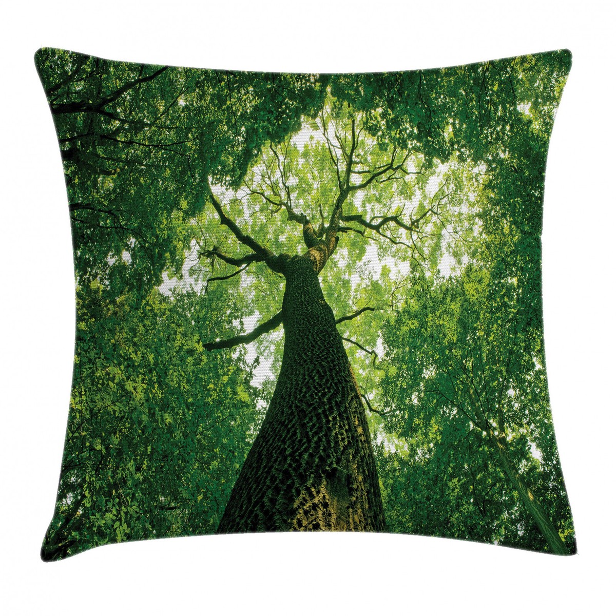 Nature Throw Pillow Cushion Cover Leaves Tree Branches UK
