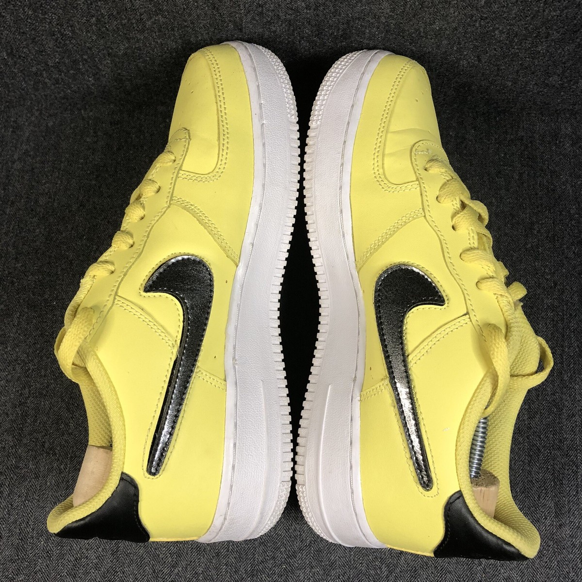 2019 Nike Air Force 1 Yellow Pulse AR7446-700 Size 6Y AF1 | eBay