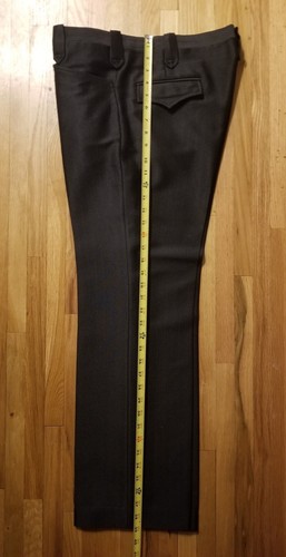 CIRCLE S Mens 42R Black Western 2 Pc Suit Coat & 33 X 29.75" Pants Polyester USA - Picture 16 of 23