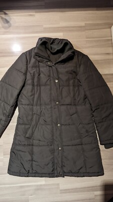 Dunkelgraue Steppjacke Damen, Größe: 40/42, Farbe: Grau, Marke: Giada