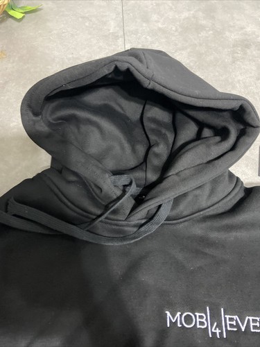 mob 4 ever black logo hoody size small brand new - Picture 3 of 6
