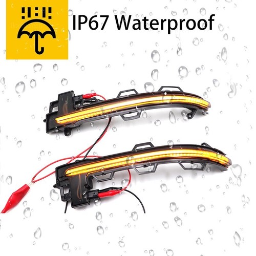 2x Turn Signal Side Mirror Light for BMW X3 G01 G08 X4 G02 X5 G05 X5 G06 X7 G07 - Picture 3 of 15