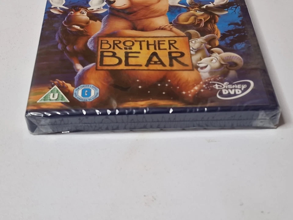 Brother Bear (DVD, 2004) Region 2 PAL Disney Z1B BED881288 (New & Sealed) - Image 2 of 4