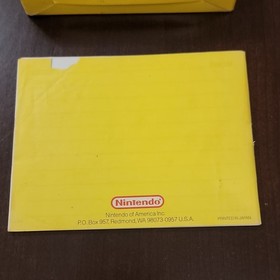 Nintendo Super Mario Bros. 3 Nintendo NES Original Box & Instruction Booklet