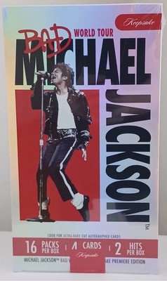 2025 Keepsake Michael Jackson Bad World Tour Hobby Box 1/1 cut auto chase     