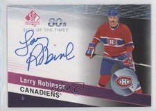 2018 SP Authentic Sign of the Times 80s 2019-20 Update Larry Robinson Auto 1x1
