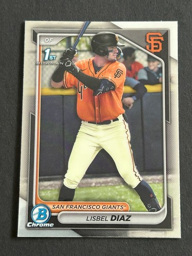 2024 Bowman Chrome #BCP-194 Lisbel Diaz Prospects San Francisco Giants