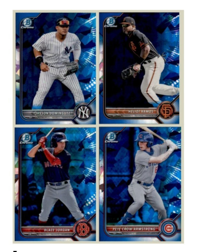 2022 Bowman Chrome Sapphire Blue Ice Choose Yours Rookies Prospect Draft Stars