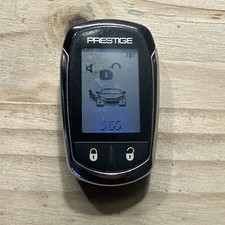 Prestige Lcd Security Alarm Keyfob Transmitter 5b Elvatrna Works No Battery Case