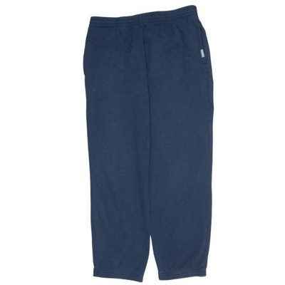 Reebok Herren blau groß Fleece Jogginghose elastischer Bund Freizeit